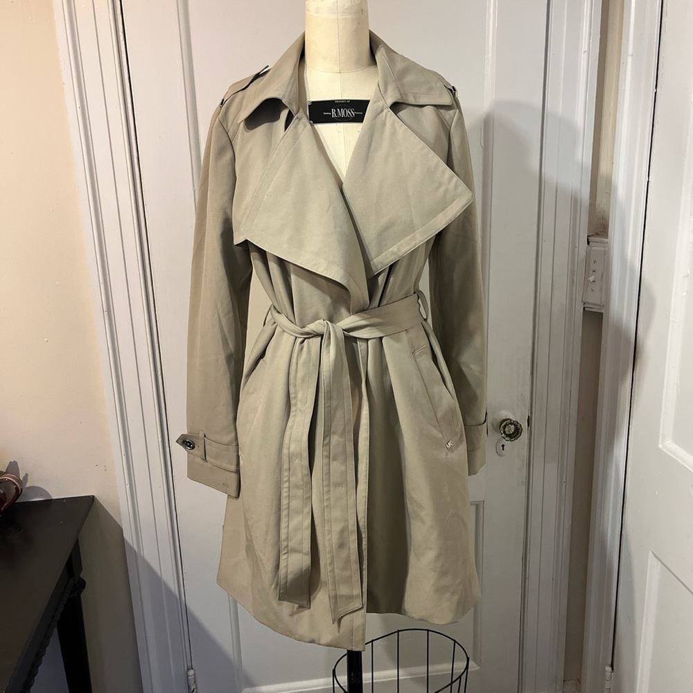 Michael Kors trench coat, size medium